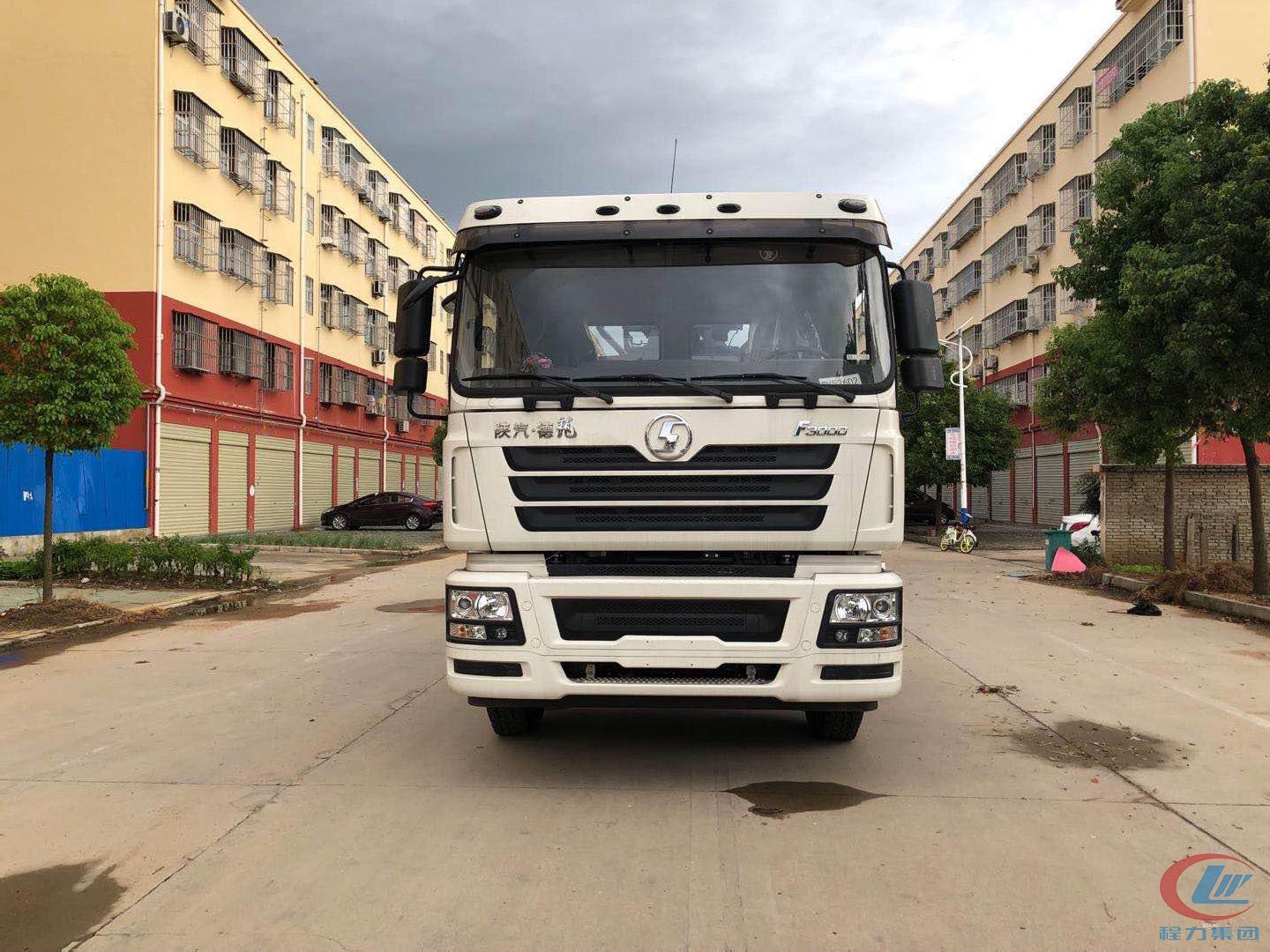 國(guó)六陜汽德龍前四后八拖吊分離清障車