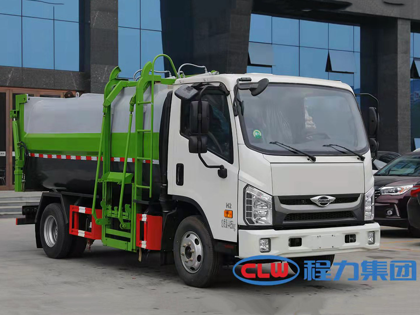 國(guó)六福田時(shí)代領(lǐng)航H2壓縮垃圾車