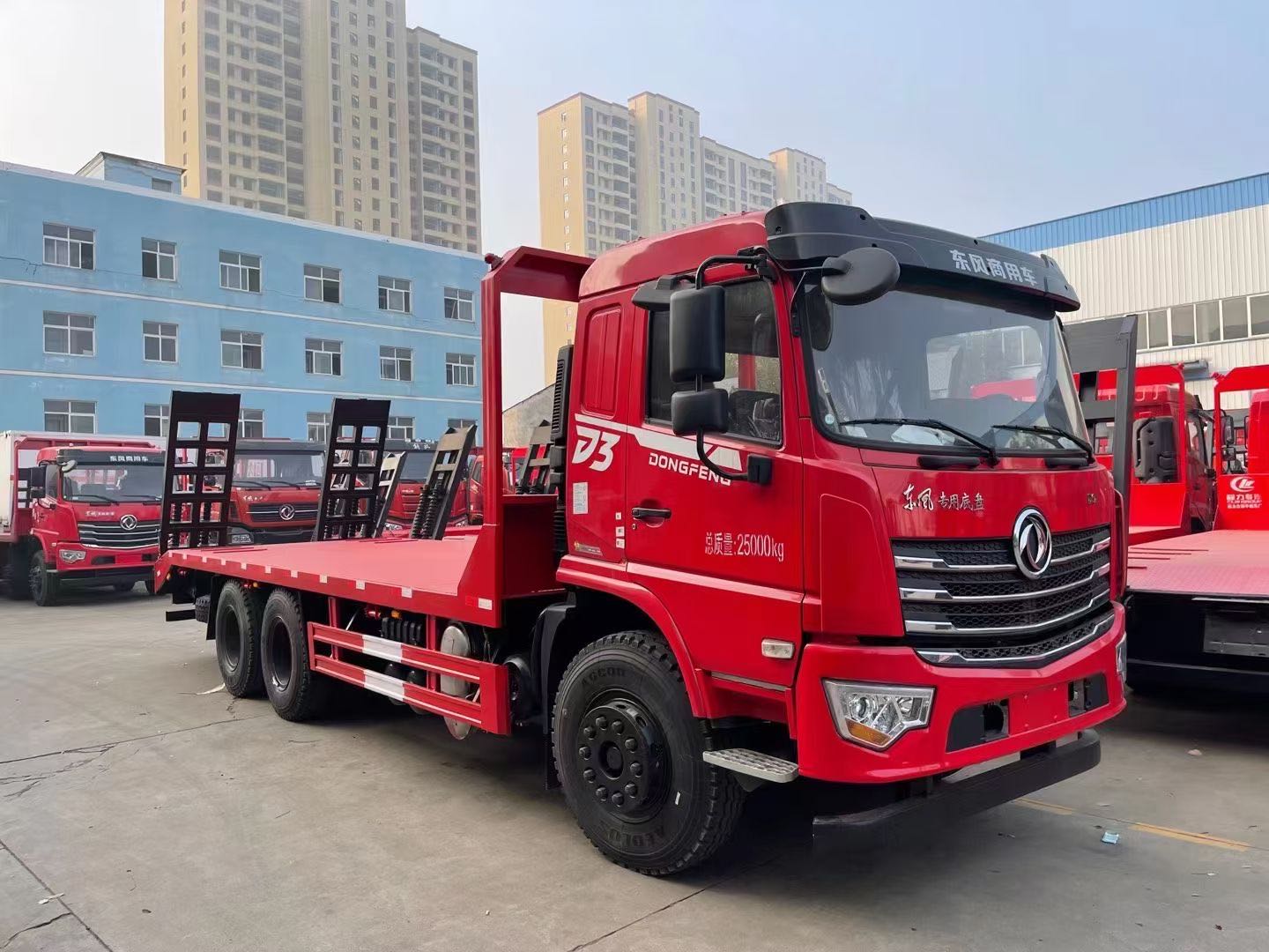 東風(fēng)D3后八輪平板運(yùn)輸車(chē)